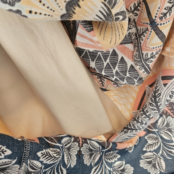 Sundance Women's Midi Dress Enchanted Island Floral 14 - Picture 7 of 8